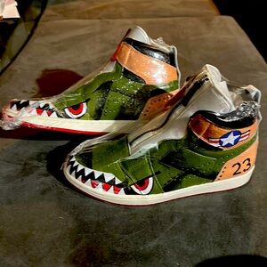 Nike Air Jordan 1 Warhawk custom hand paint Size 10.5 New